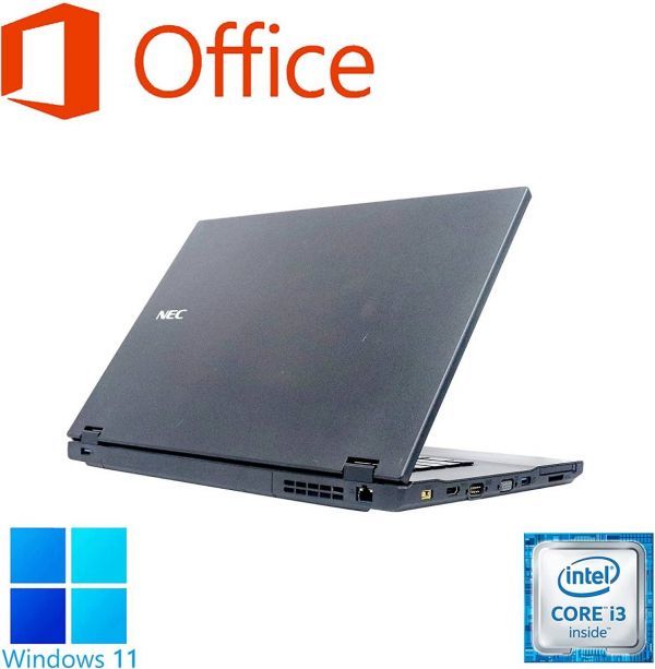 NEC VX-P Windows11 WEBカメラ 大容量メモリー:16GB 大容量SSD:512G