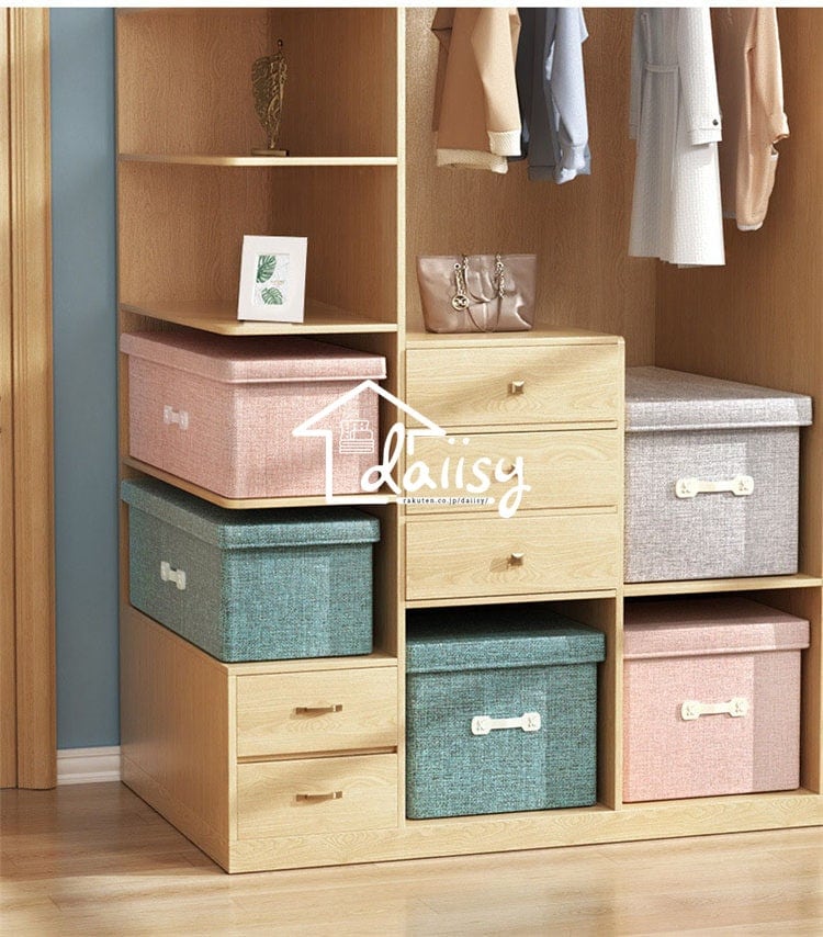 【20点セット】急速出荷Lサイズ 収納ボックス 収納BX 積み重ね クローゼット収納 押し入れ収納 衣類収納 衣装ケース 収納箱 収納ケース 収納 布 布製 ファブリックボックス 押し入れ 折り畳み式