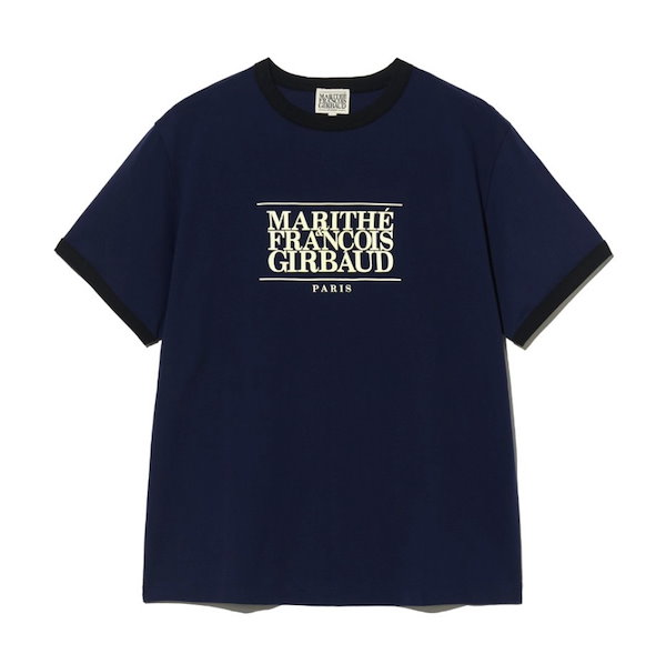 MARITHE チャ・ウヌ着用 CLASSIC LOGO COLOR POINT TEE Tシャツ Qoo10] マリテフランソワジルボー チャウヌ 着用 CLASSIC LOGO