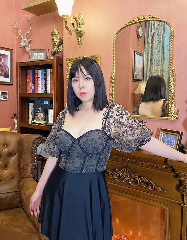 ワンピース水着 ぽっちゃり 水着 レディース 大きいサイズ 韓国 ガール 袖付き フリル 痩せ見え 体型カバー ぽっちゃり水着 温泉 ビーチ プール 海 水泳 セクシー オトナ女子 スタイリッシュ