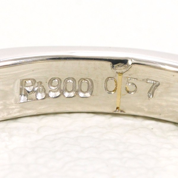 PT900 プラチナ リング 指輪 10号 ダイヤ 0.57 総重量約3.2g ジュエリー 中古 PT900 プラチナ リング 指輪 10号 ダイヤ 0.57 総重量約3.2g ジュエリー 中古