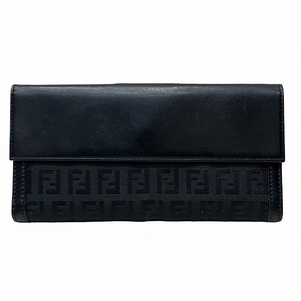 フェンディ FENDI ズッキーノ 8M0032 長財布 2つ折り財布 ユニセックス 【中古】 フェンディ FENDI ズッキーノ 8M0032 長財布 2つ折り財布 ユニセックス 【中古】