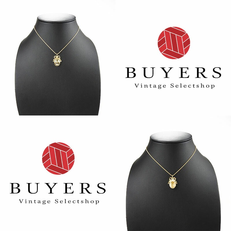 中古 クリスチャンディオール Christian Dior CDネックレス ゴールド CDチャーム レディース ネックレス ロゴ GP メッキ アクセサリー 小物 上品 女性 accessories