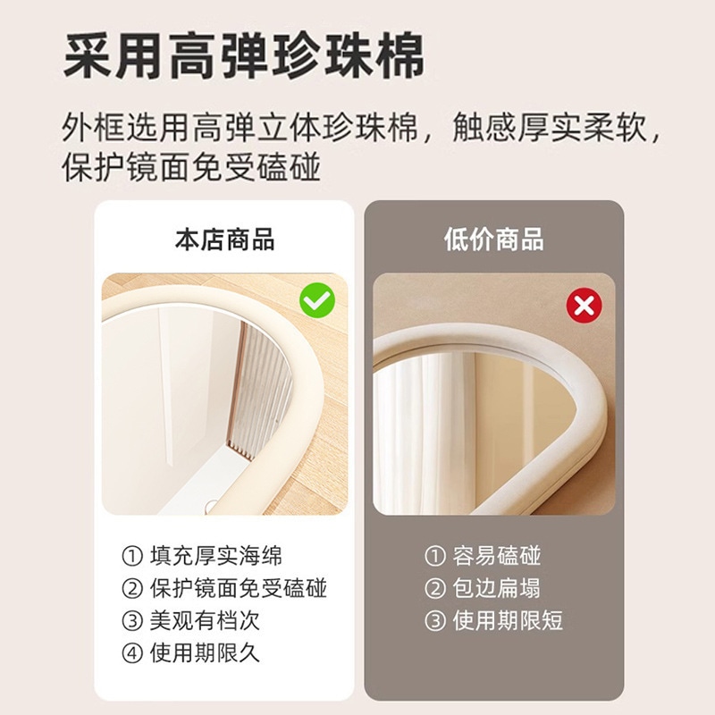 全身鏡インターネットセレブフロアミラードレッシングミラーホーム壁掛けインスタイルフィッティングウェア女の子寝室化粧鏡