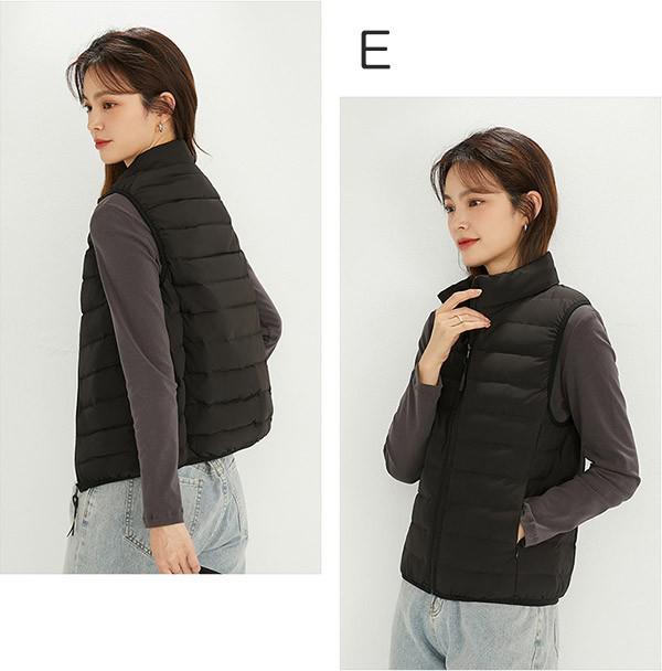 ダウンベスト スタンドカラー 収納袋付き 10色 S-4L レディース 大きいサイズ 90%ダウン ベスト トップス アウター 登山 キャンプ アウトドア ゴルフ ファッション インナーダウン 防寒 ダウンベスト スタンドカラー 収納袋付き 10色 S-4L レディース 大きいサイズ 90%ダウン ベスト トップス アウター 登山 キャンプ アウトドア ゴルフ ファッション インナーダウン 防寒