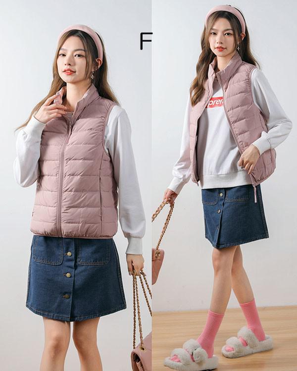 ダウンベスト スタンドカラー 収納袋付き 10色 S-4L レディース 大きいサイズ 90%ダウン ベスト トップス アウター 登山 キャンプ アウトドア ゴルフ ファッション インナーダウン 防寒 ダウンベスト スタンドカラー 収納袋付き 10色 S-4L レディース 大きいサイズ 90%ダウン ベスト トップス アウター 登山 キャンプ アウトドア ゴルフ ファッション インナーダウン 防寒