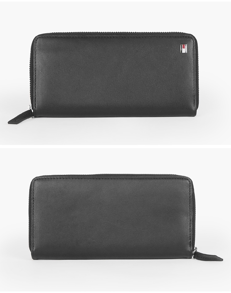 財布 メンズ 長財布 ブランド 本革 ラウンドファスナー レザー ブラック ビジネス シンプル おしゃれ WALLET Oxford 31TL13X009