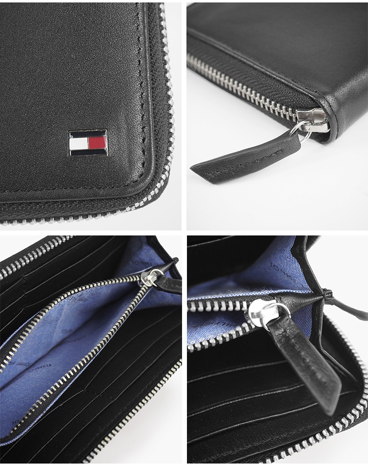 財布 メンズ 長財布 ブランド 本革 ラウンドファスナー レザー ブラック ビジネス シンプル おしゃれ WALLET Oxford 31TL13X009