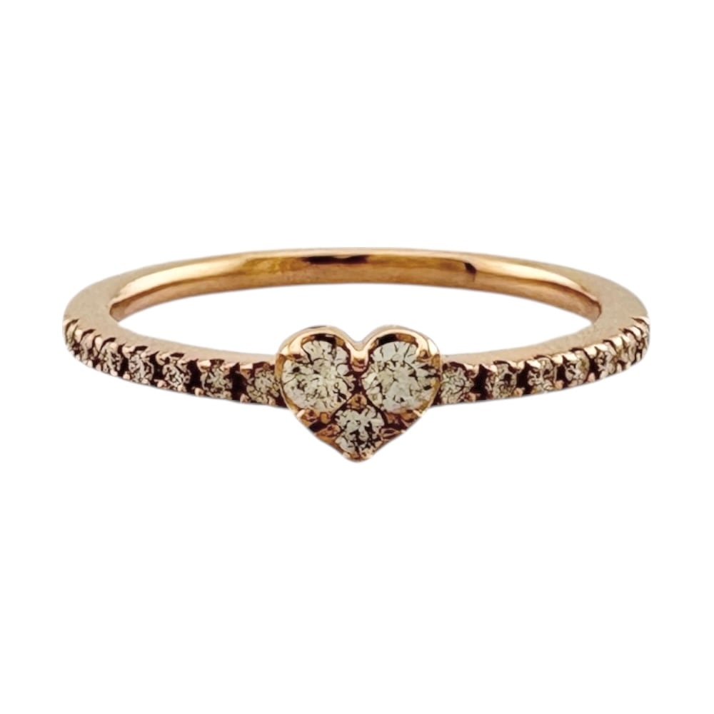 ポンテヴェキオ リング 指輪 10号 18金 K18ピンクゴールド ダイヤモンド Ponte Vecchio 中古 美品 ポンテヴェキオ リング 指輪 10号 18金 K18ピンクゴールド ダイヤモンド Ponte Vecchio 中古 美品