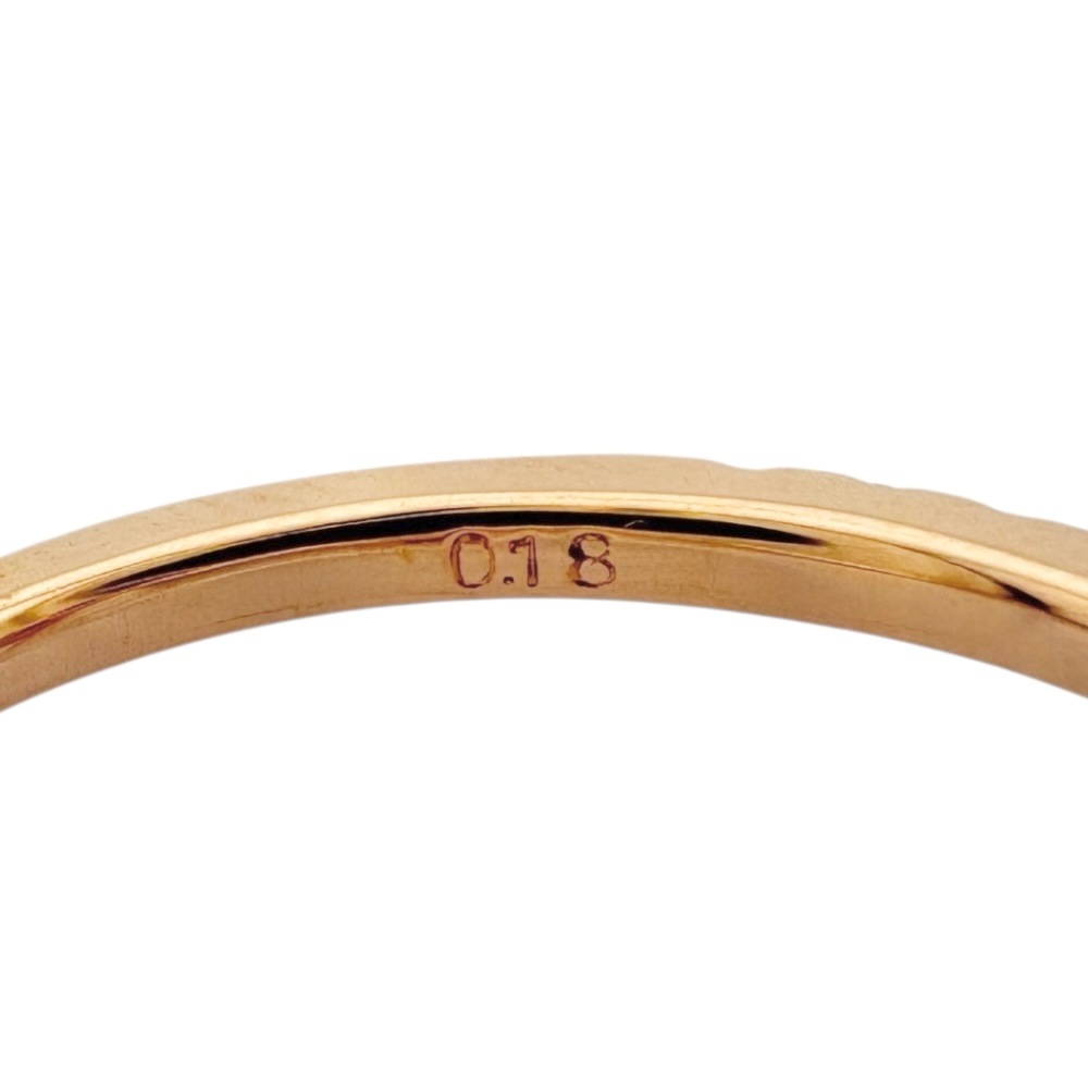 ポンテヴェキオ リング 指輪 10号 18金 K18ピンクゴールド ダイヤモンド Ponte Vecchio 中古 美品 ポンテヴェキオ リング 指輪 10号 18金 K18ピンクゴールド ダイヤモンド Ponte Vecchio 中古 美品