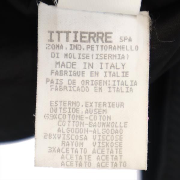 イタリア製 ジャケット 38 ブラック レディース