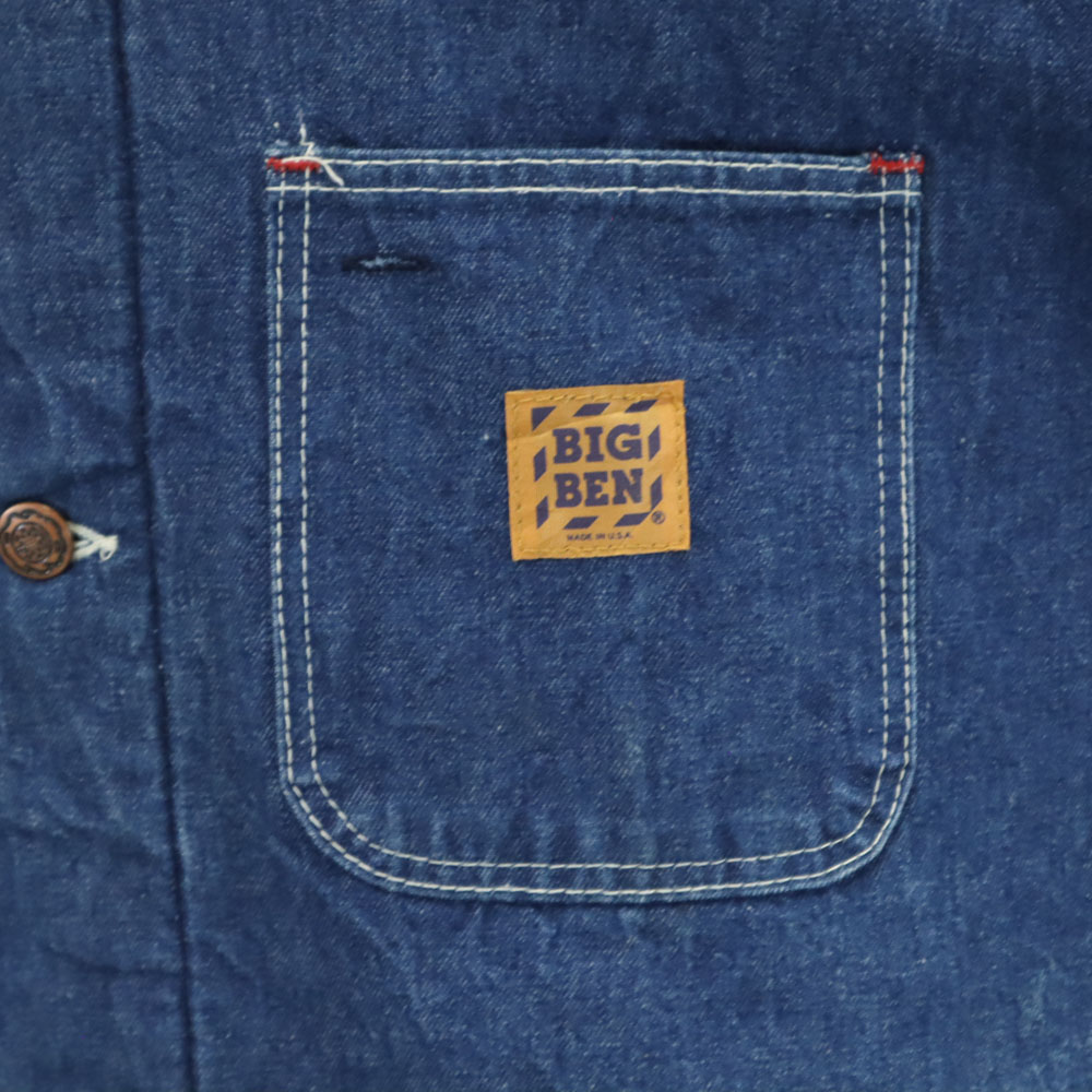 BIG BENビッグベン デニムカバーオール 42サイズ 70s 80s