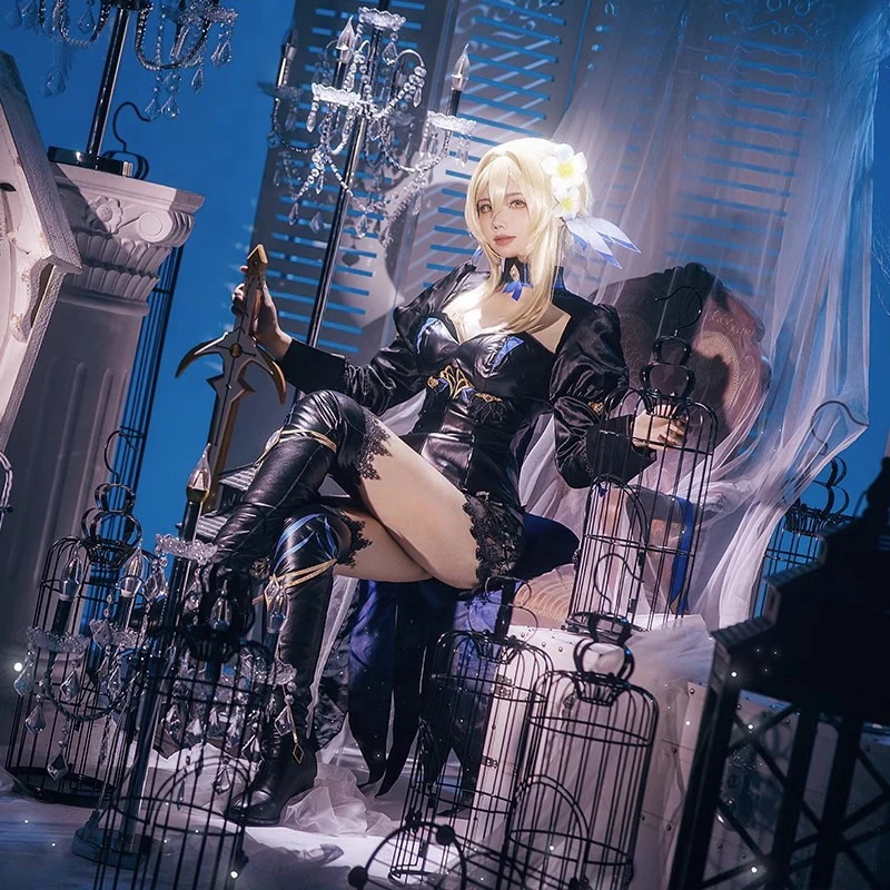 原神 げんしん 蛍 ホタル コスプレ衣装 ハロウィン 変装 仮装 コスチューム 大人 cosplay イベント アニメ クリスマス 原神 げんしん風 蛍 ほたる 日常服 コスプレ衣装 コスチューム 演出服