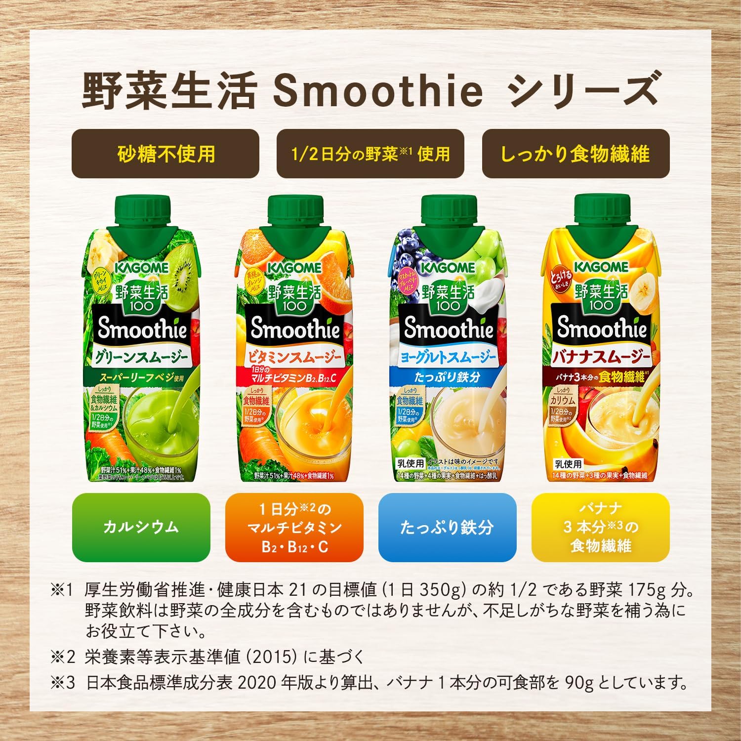 【送料無料】KAGOME カゴメ 野菜生活100 Smoothie グリーンスムージー 330ml4ケース/48本 【送料無料】KAGOME カゴメ 野菜生活100 Smoothie グリーンスムージー 330ml4ケース/48本
