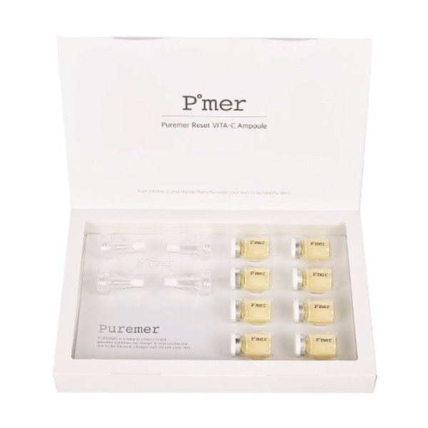 【正規品】ピュアメル リセットビタC アンプル 5ml×8ea Puremer Japan】リセットVitaC美容液