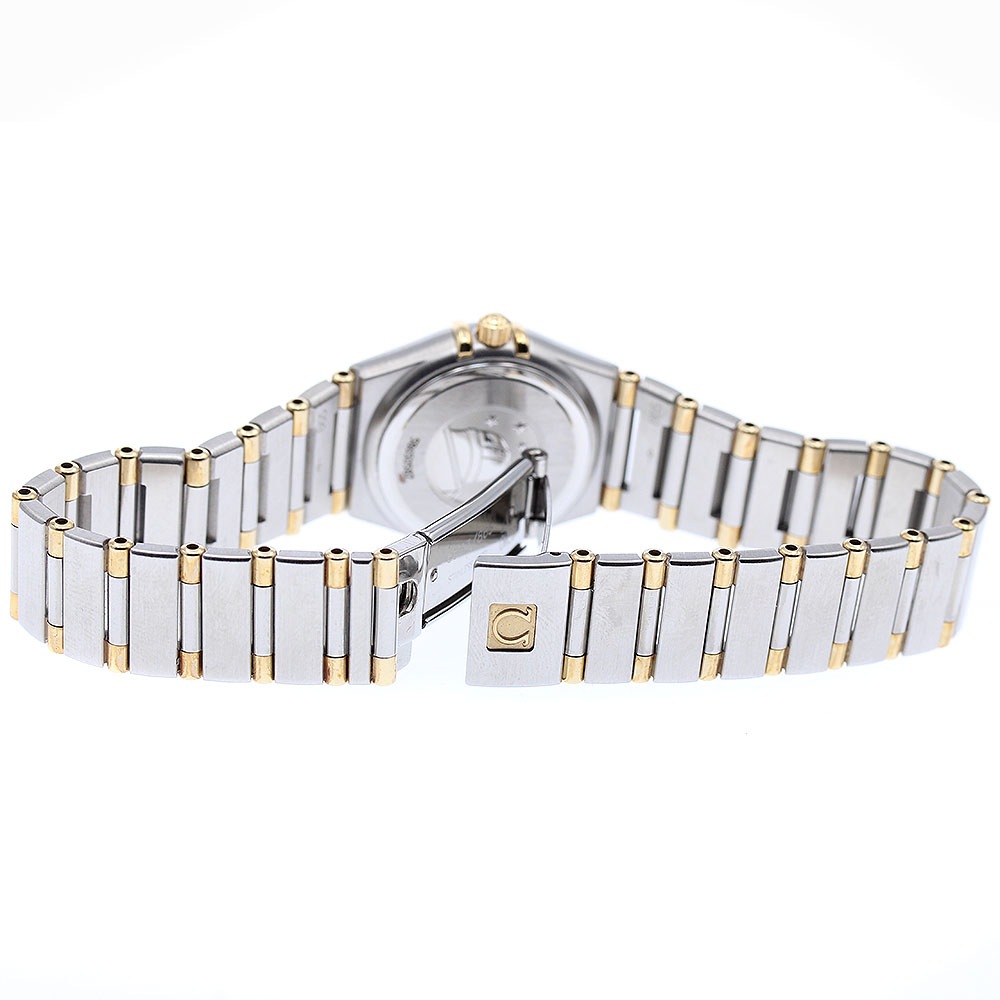 オメガ OMEGA 1362.10 コンステレーション ミニ YGベゼル クォーツ レディース 良品 箱・保証書付き_878139【中古】 オメガ OMEGA 1362.10 コンステレーション ミニ YGベゼル クォーツ レディース 良品 箱・保証書付き_878139【中古】