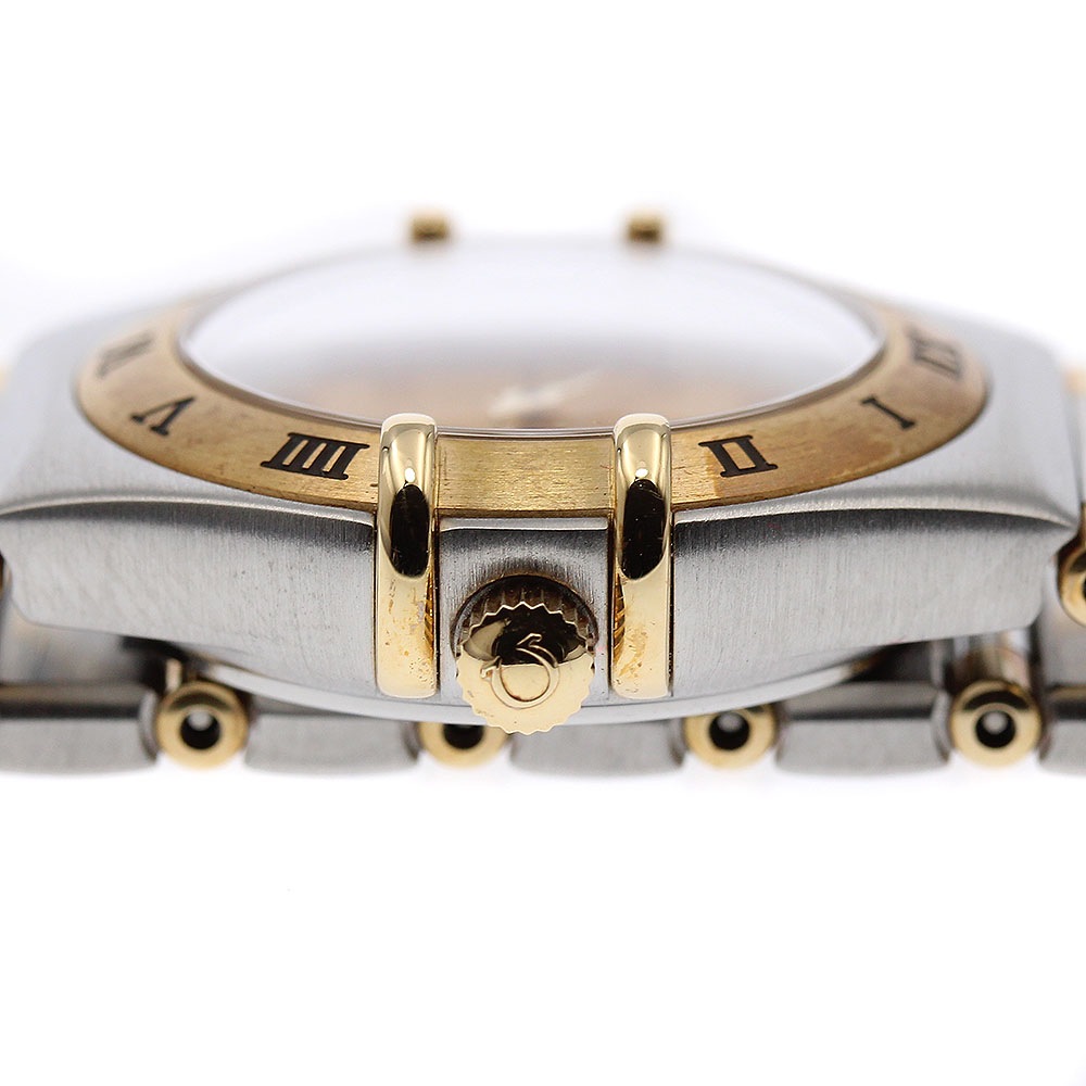 オメガ OMEGA 1362.10 コンステレーション ミニ YGベゼル クォーツ レディース 良品 箱・保証書付き_878139【中古】 オメガ OMEGA 1362.10 コンステレーション ミニ YGベゼル クォーツ レディース 良品 箱・保証書付き_878139【中古】