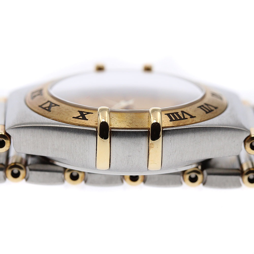 オメガ OMEGA 1362.10 コンステレーション ミニ YGベゼル クォーツ レディース 良品 箱・保証書付き_878139【中古】 オメガ OMEGA 1362.10 コンステレーション ミニ YGベゼル クォーツ レディース 良品 箱・保証書付き_878139【中古】