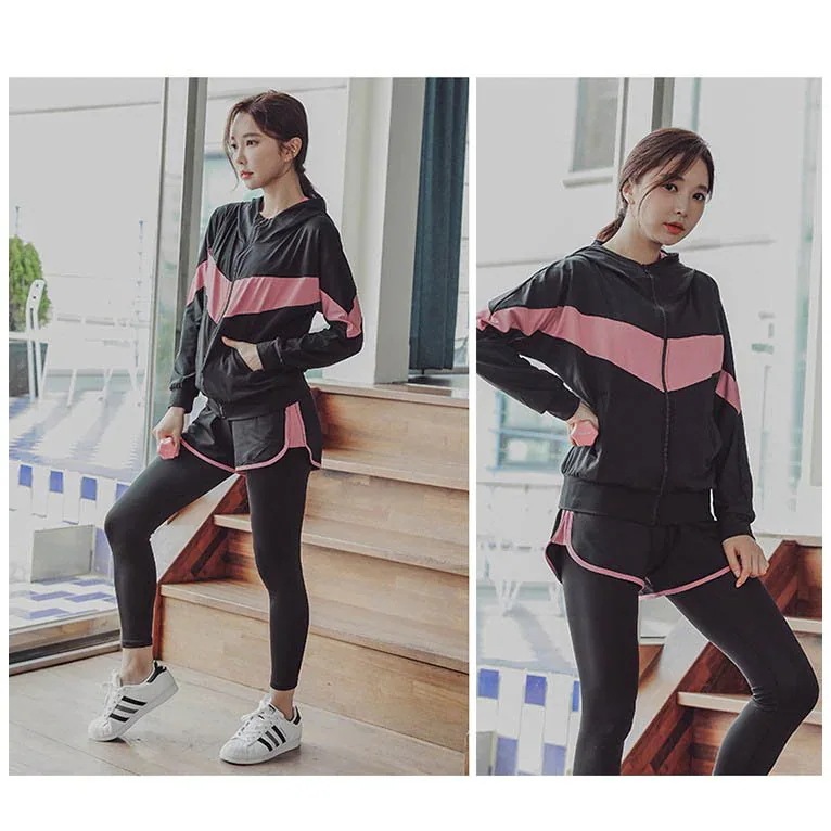 25 ヨガウェア セットアップ ヨガトップス 5点セット トップス レギンス おしゃれ かわいい レディース 上下セット 25 ヨガウェア セットアップ ヨガトップス 5点セット トップス レギンス おしゃれ かわいい レディース 上下セット