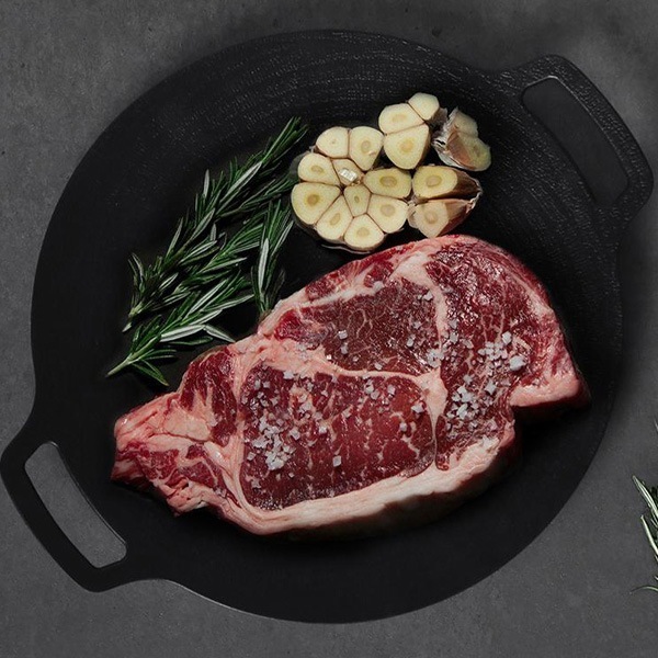 [LACENA] 鉄板 マルチグリドル IH対応 + 専用ケース付き / 36cm グリル 丸型 キャンプギア 焼肉 マルチ鉄板プレート 韓国雑貨 業務用 調理器具