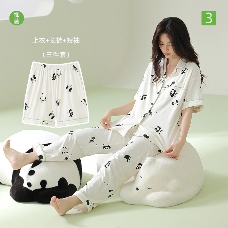 2025 夏 ルームウェア セットアップ 上下セット 部屋着 半袖セット カーディガン 3点セット パジャマ 夏 レディース 2025 夏 ルームウェア セットアップ 上下セット 部屋着 半袖セット カーディガン 3点セット パジャマ 夏 レディース