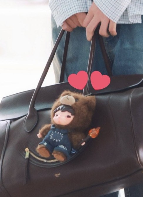 テテ BTS V着用　 クマ　トート　韓国　大人気　国内完売品 テテ BTS V着用 Jellycat クマ トート 韓国 大人気 国内完売品