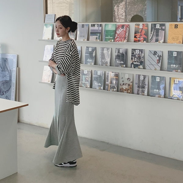 ボーダー柄 ロング丈 ロンT オーバーサイズトップス Tシャツ 長袖 ラウンドネック サイドスリット 大人可愛い きれいめ シンプル カジュアル かっこいい 大人可愛い 大人女子 こなれ感 ラフ ボーダー柄 ロング丈 ロンT オーバーサイズトップス Tシャツ 長袖 ラウンドネック サイドスリット 大人可愛い きれいめ シンプル カジュアル かっこいい 大人可愛い 大人女子 こなれ感 ラフ