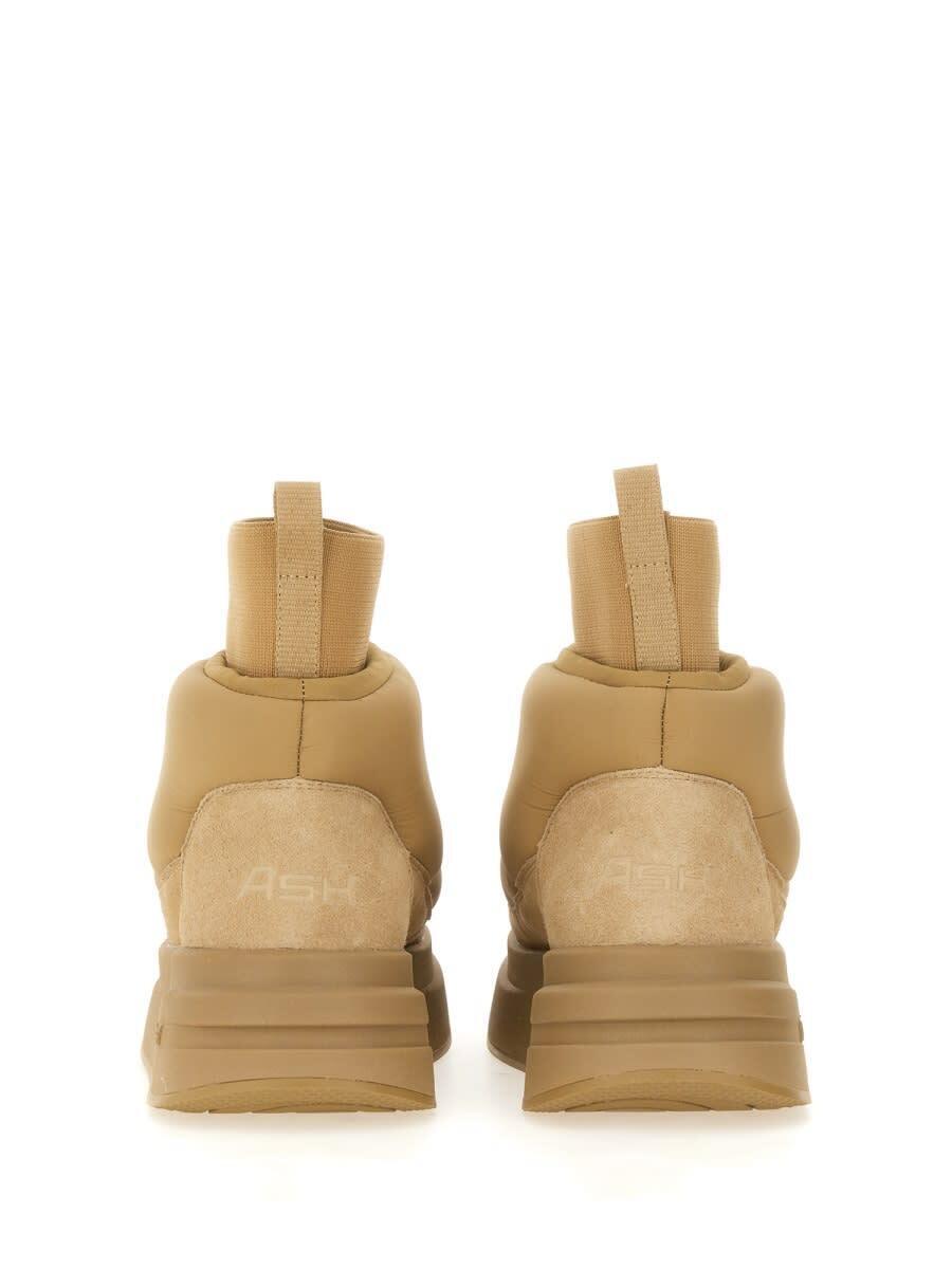 INDOOR_CALFSUEDESAND ベージュ 秋冬2024 ブーツ レディース ia