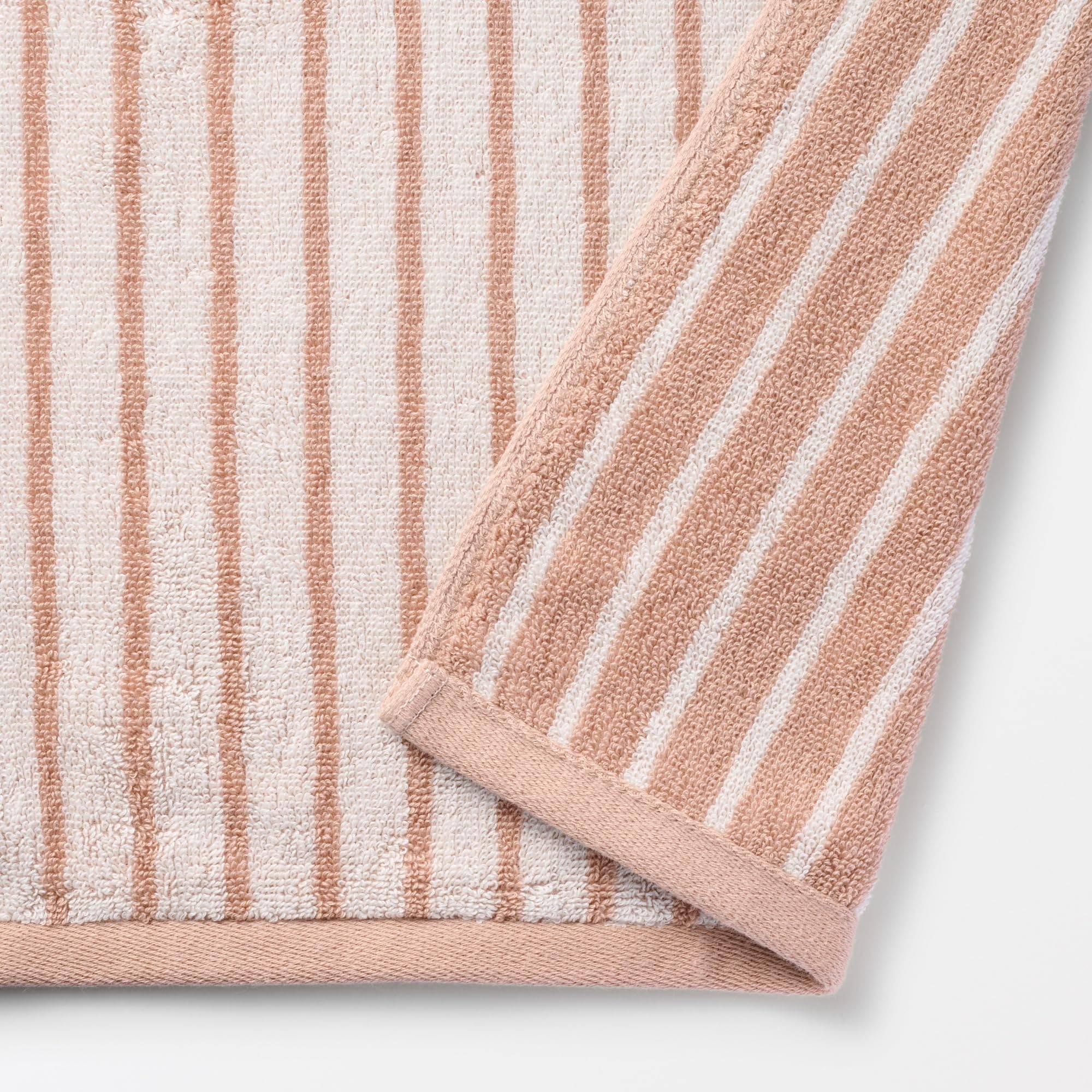 無印良品 ふっくらパイルバスタオル(柄)・4枚組 60×120cm・リバーシブルピンクストライプ/やわらか 84834943 無印良品 ふっくらパイルバスタオル(柄)・4枚組 60×120cm・リバーシブルピンクストライプ/やわらか 84834943