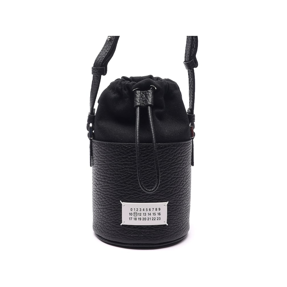 メゾンマルジェラ [メゾンマルジェラ] 22FW レディース 5AC ナンバリングロゴパッチバケットクロスボディバッグ (S56WG0164_P4348_T8013_22F) PVOS56WG0164
