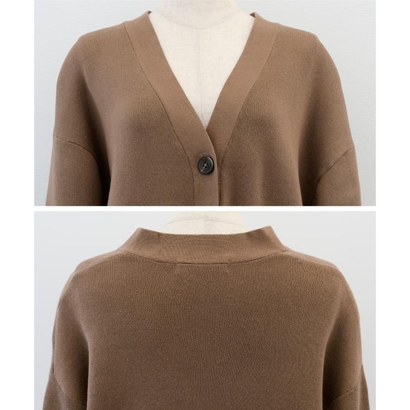 【迅速出荷】販売最低価 ! スウェットライクニットカーディガン レディース 秋 冬 長袖