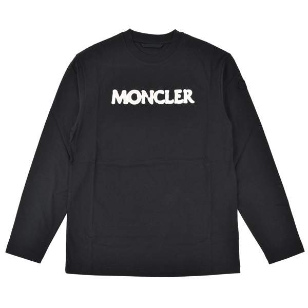 MONCLER モンクレール ネームロゴ プリント 長袖Tシャツ ロンT/8D00004 89AJS 998