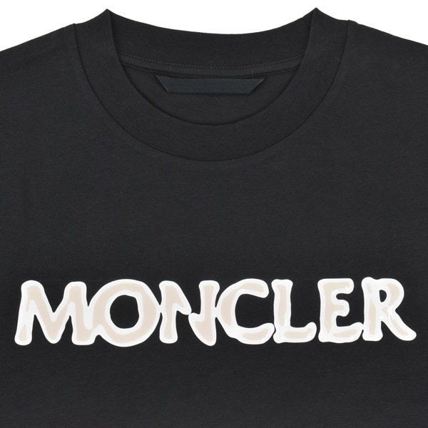 MONCLER モンクレール ネームロゴ プリント 長袖Tシャツ ロンT/8D00004 89AJS 998