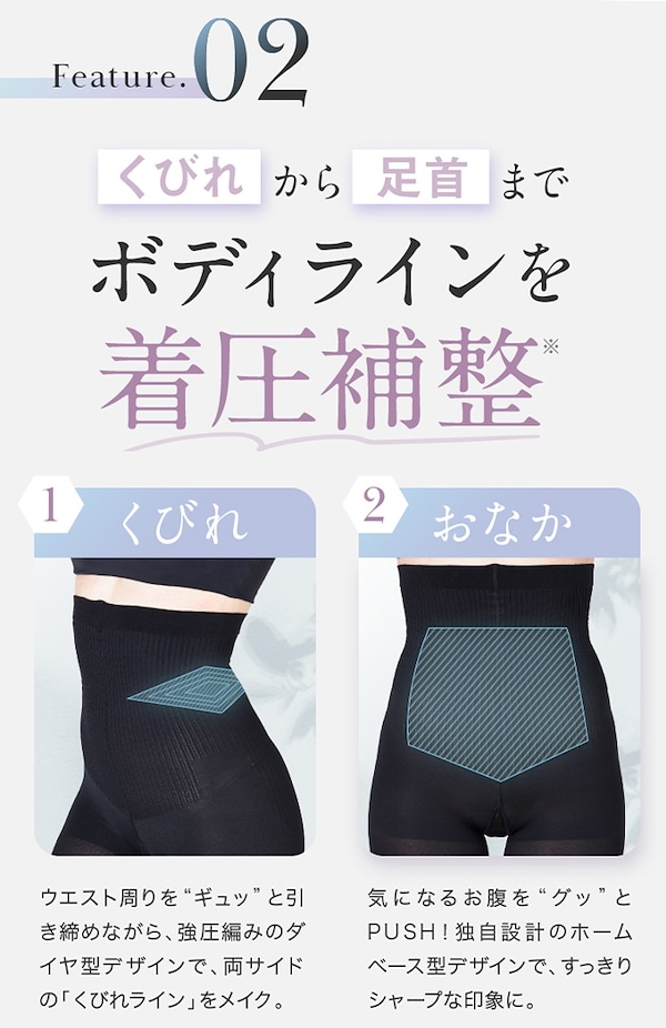 Qoo10 グラマラスパッツ 3枚着圧レギンスむくみ日本製 無地 伝線