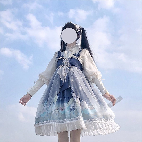 Qoo10] ロリータ服 lolita ワンピース 星