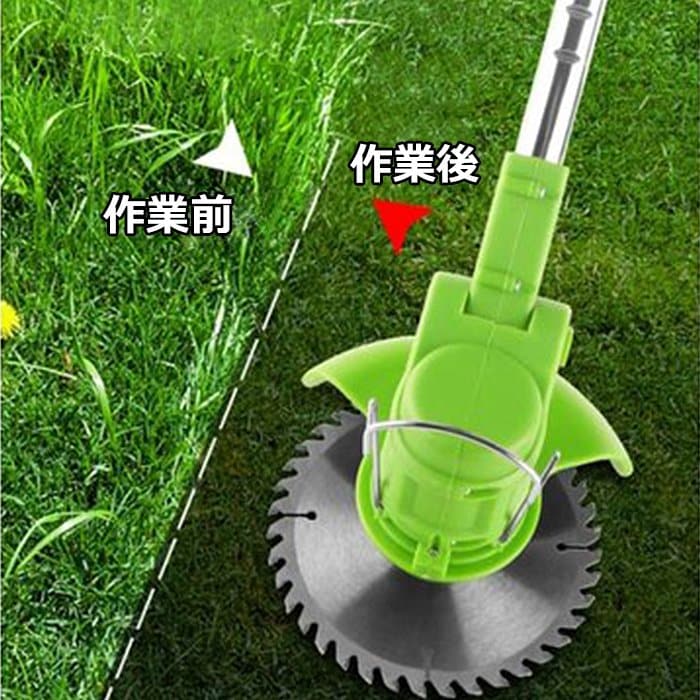 【翌日発送】草刈機 コードレス バッテリー式 角度調整 伸縮 替刃付き 枝切り 芝生庭 畑 雑草 草 植木 刈払機 草刈り機 軽量 安全 無線 充電式 mdprevattcaulkingandwaterproofing.com