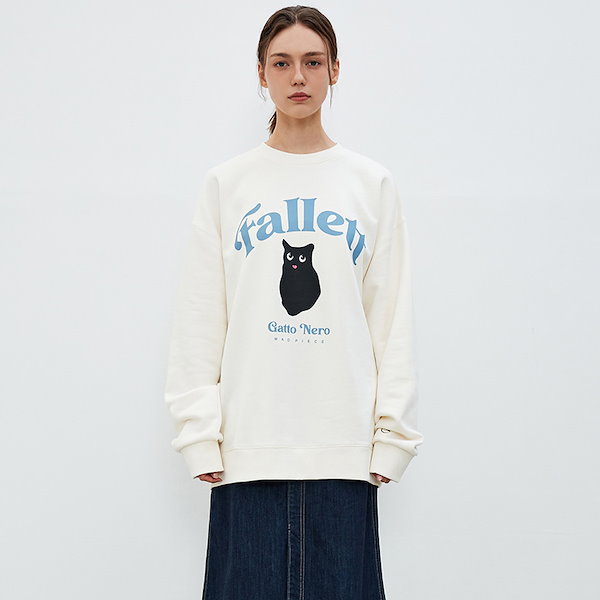 ★送料・関税込★FALLETT★DEUX NERO SWEATSHIRT★スウェット★ A'GEM/9 × .kom『FALLETT/ファレット』SERENGETI SWEATSHIRT
