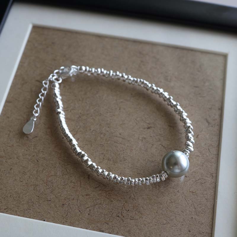 シルバー925 パールブレスレット [cb100]
