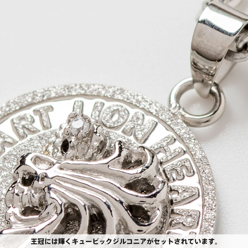 ハウル コイン ネックレス ステンレス クリアジルコニア メンズ ブランド 彼氏 プレゼント ハウル コイン ネックレス ステンレス クリアジルコニア メンズ ブランド 彼氏 プレゼント