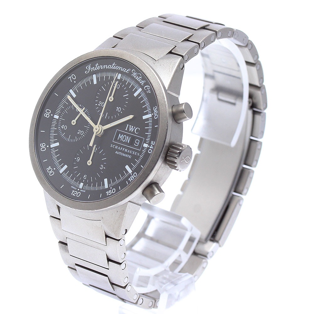 IWC IWC SCHAFFHAUSEN IW370703 GST クロノグラフ 自動巻き メンズ _892083【中古】