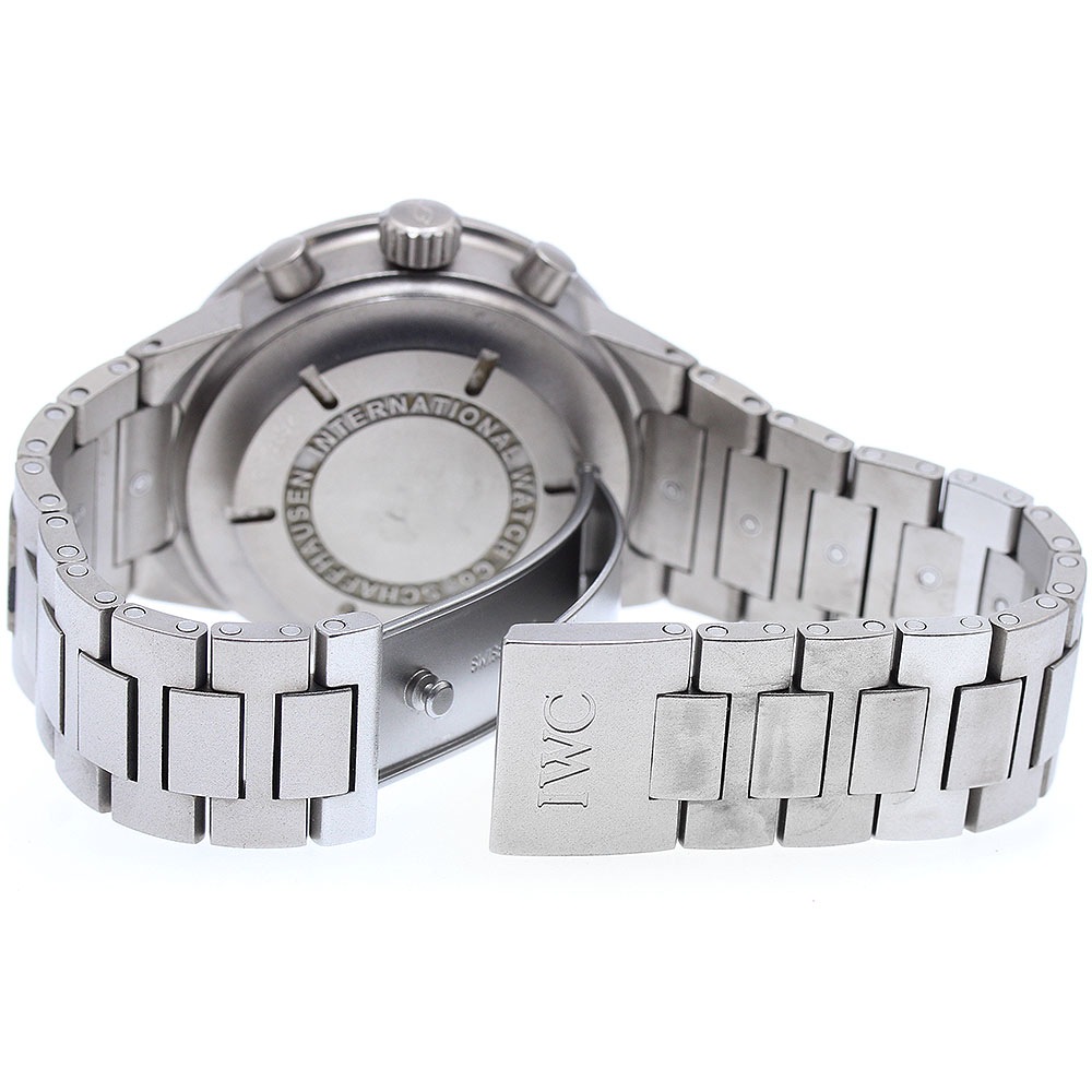 IWC IWC SCHAFFHAUSEN IW370703 GST クロノグラフ 自動巻き メンズ _892083【中古】