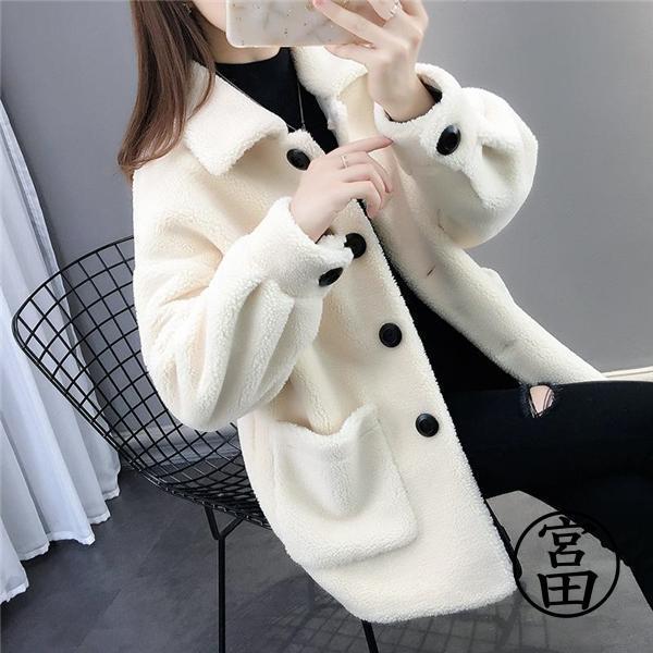 アウター レディース ボア ブルゾン アウター フリース 冬 防寒 防風 あったか 暖かい 大きいサイズ モコモコ 韓国風 モッズコート アウター