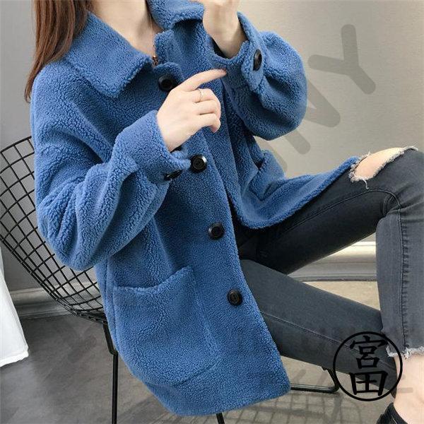 アウター レディース ボア ブルゾン アウター フリース 冬 防寒 防風 あったか 暖かい 大きいサイズ モコモコ 韓国風 モッズコート アウター