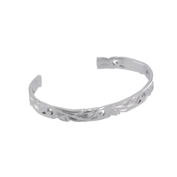 即納 ピュア メッセージ　メモリア　PURE MESSAGE MEMORIA ステンレス ハワイアン バングル ブレスレット PMM-602 アクセサリー ジュエリー アクセ メンズ ペア 可愛い