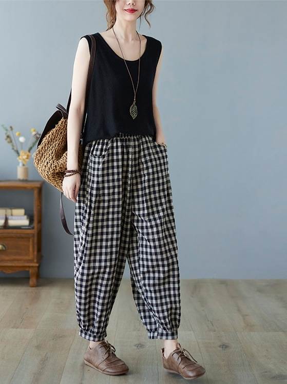 ボトムス パンツ ワイドパンツ アラジンパンツ パンツ 9分丈 ワイド ポケット ウエストゴム 伸縮性 綿 大人可愛い きれいめ シンプル カジュアル 大人 上品 お洒落 レトロ 大人女子 こなれ感