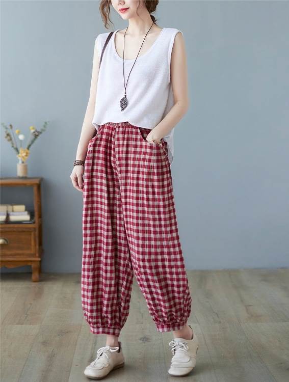 ボトムス パンツ ワイドパンツ アラジンパンツ パンツ 9分丈 ワイド ポケット ウエストゴム 伸縮性 綿 大人可愛い きれいめ シンプル カジュアル 大人 上品 お洒落 レトロ 大人女子 こなれ感