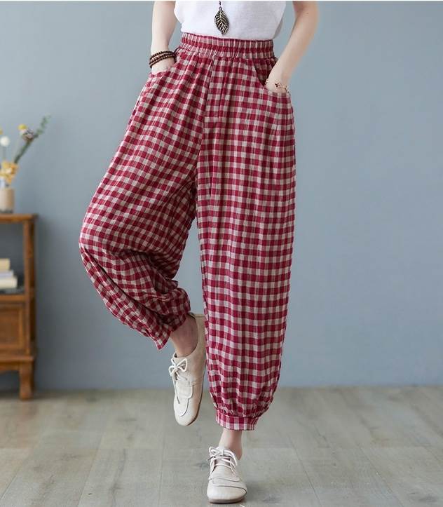 ボトムス パンツ ワイドパンツ アラジンパンツ パンツ 9分丈 ワイド ポケット ウエストゴム 伸縮性 綿 大人可愛い きれいめ シンプル カジュアル 大人 上品 お洒落 レトロ 大人女子 こなれ感