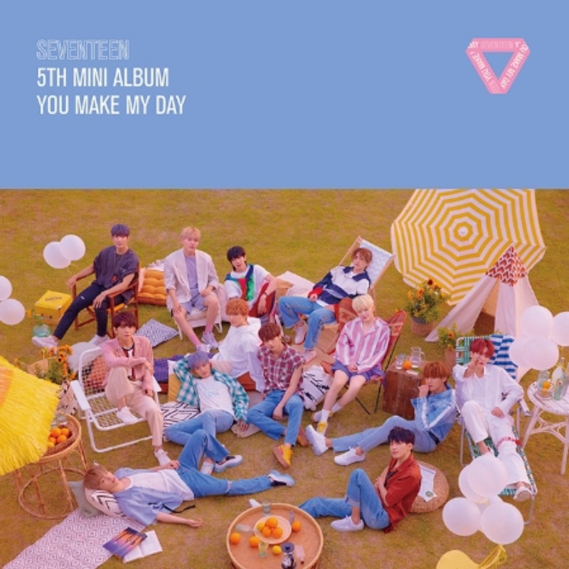 [3種セット] SEVENTEEN アルバム 5th Mini[YOU MAKE MY DAY] 再発売 +Shop Gift