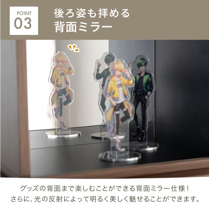 コレクションケース おしゃれ 卓上 背面ミラー付き 収納 ディスプレイケース 3個 収納ボックス コレクション ディスプレイ 小型 アクリル 推し活 コレクションケース おしゃれ 卓上 背面ミラー付き 収納 ディスプレイケース 3個 収納ボックス コレクション ディスプレイ 小型 アクリル 推し活