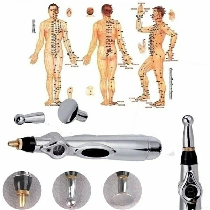 マッサージペン型電気鍼 新品携帯用 9段階の強さ調節可能経絡治療経穴ツボ 電子針 電気針 低周波 マッサージペン型電気鍼 新品携帯用 9段階の強さ調節可能経絡治療経穴ツボ 電子針 電気針 低周波